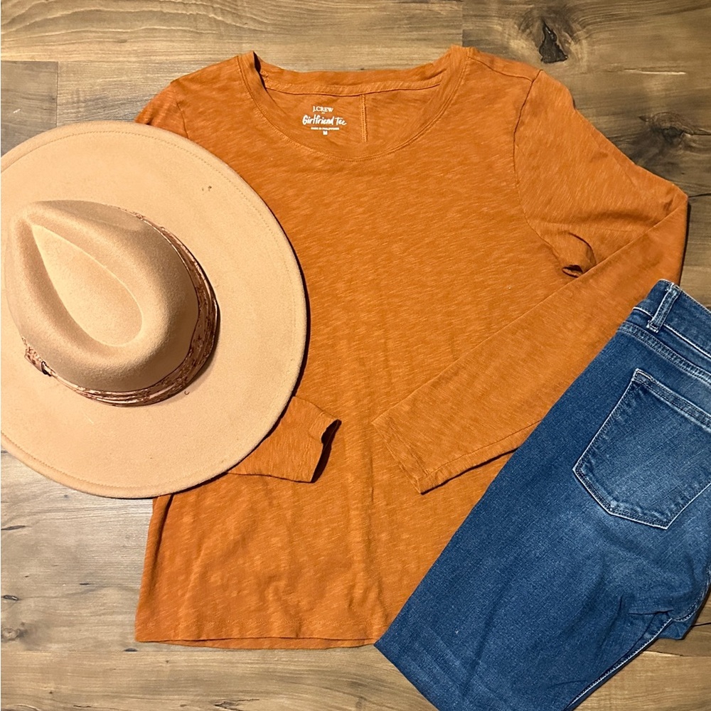 J.Crew girlfriend long sleeve t-shirt